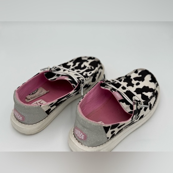 Hey Dude Kids' Black and White Shoes - Picture 3 of 4